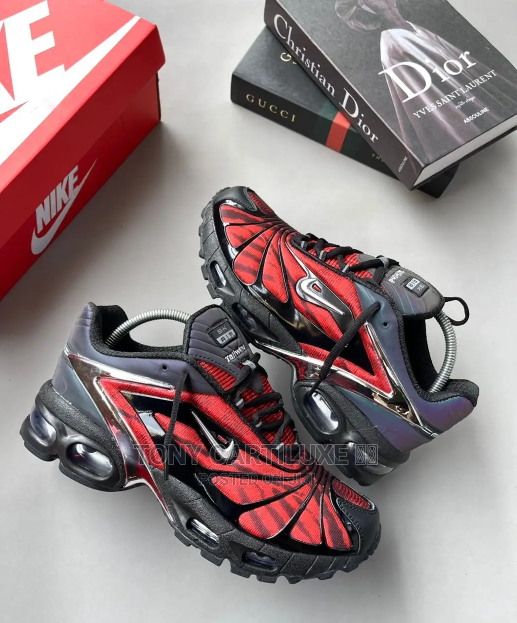 Skepta X Nike Airmax Tailwind v ’Chrome Red