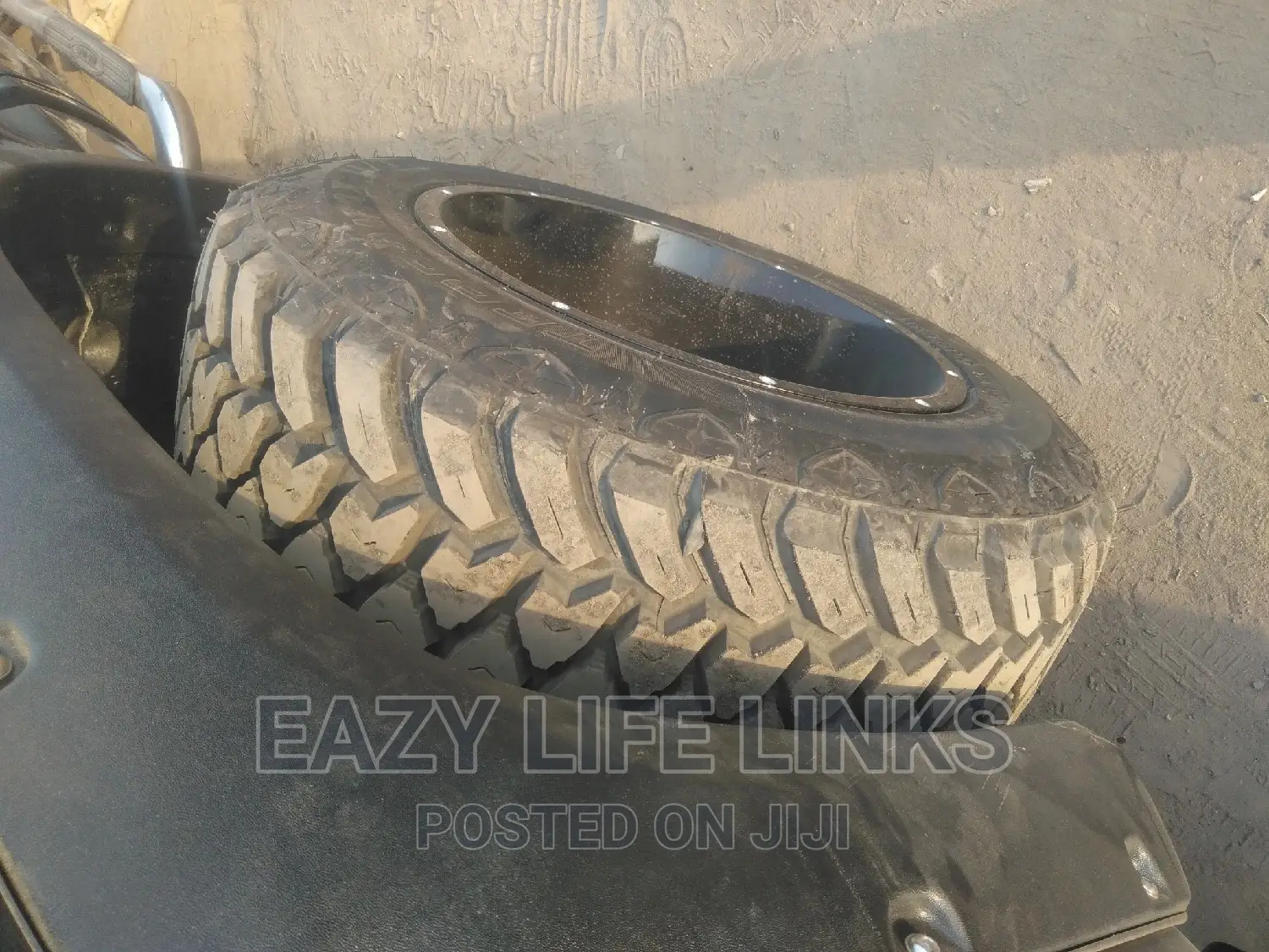 Off-Road Rim and Tire