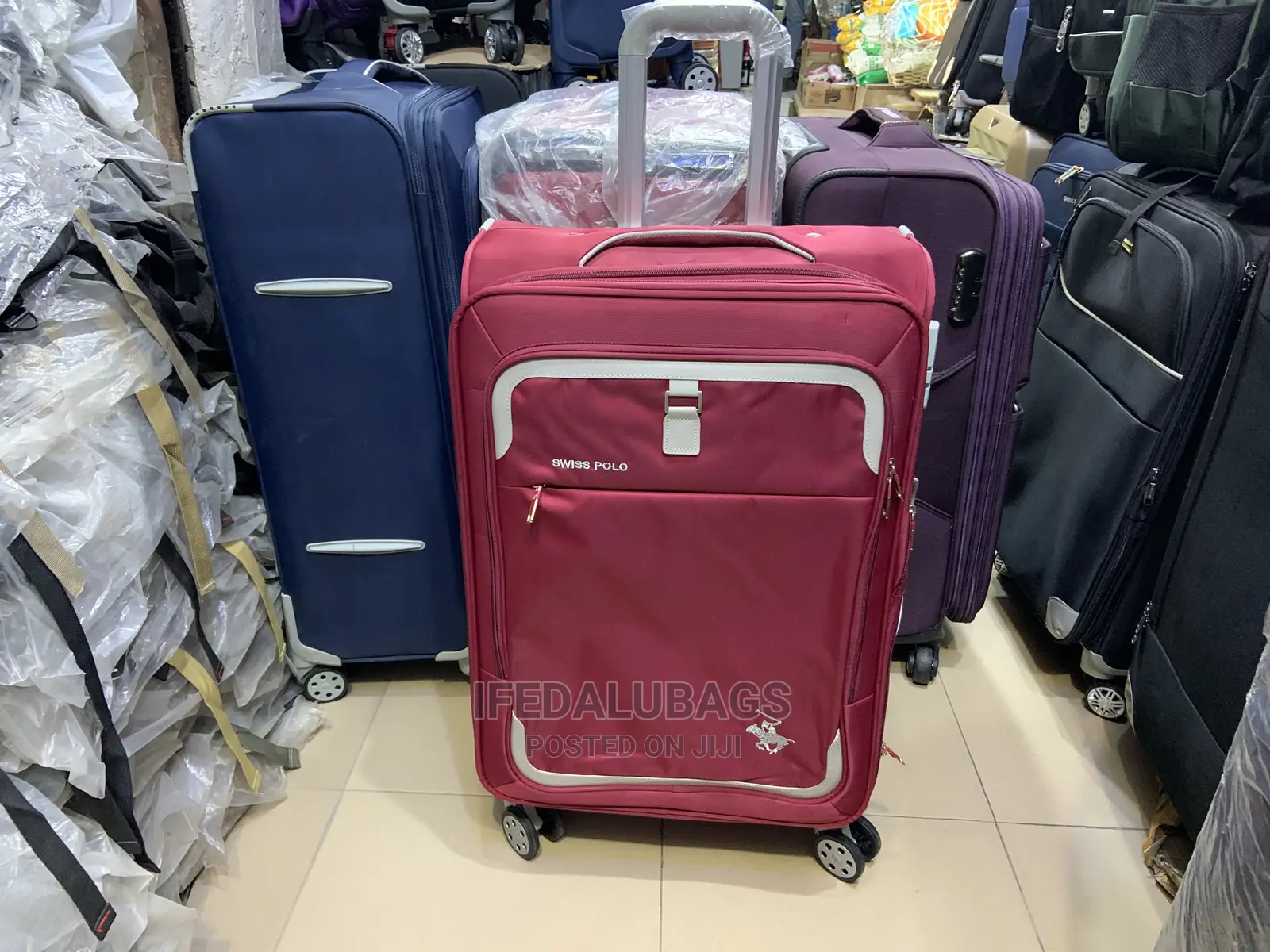 Medium Size Swiss Polo Traveling Luggage