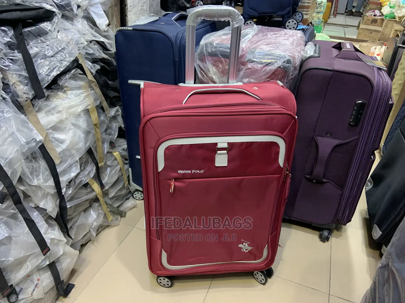 Medium Size Swiss Polo Traveling Luggage