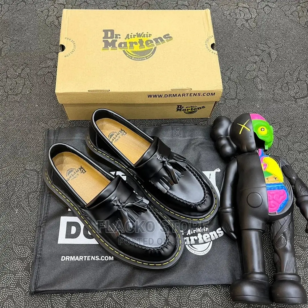 Original Dr. Martens Tassel Leather Loafers Shoes