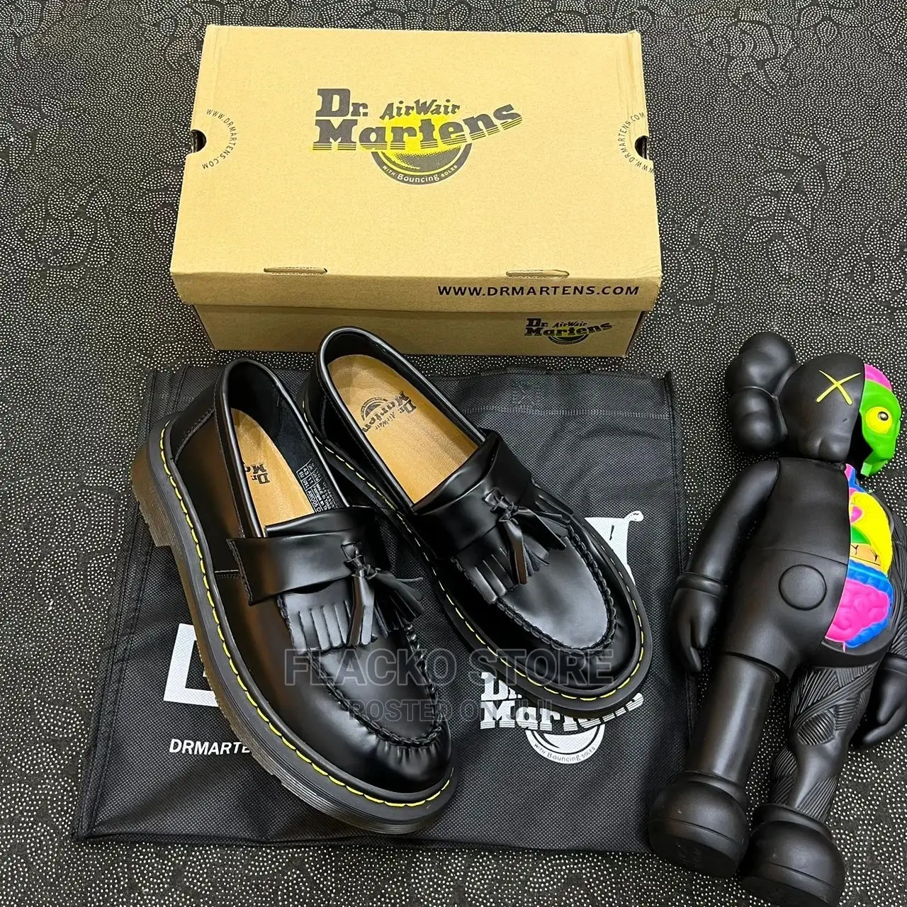 Original Dr. Martens Tassel Leather Loafers Shoes