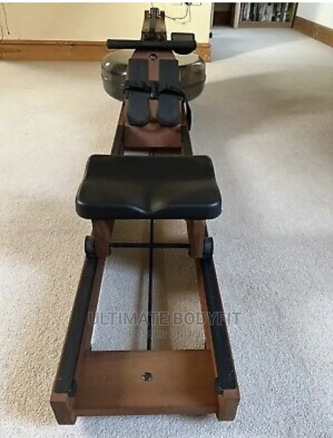 Brand New Water Rowing With Display Wooden Rowing Machine.