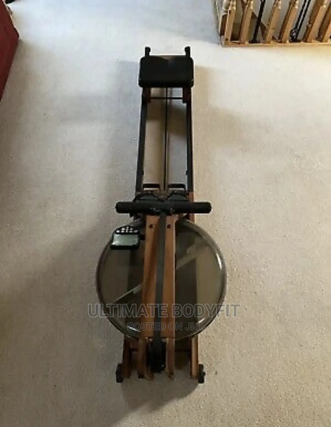 Brand New Water Rowing With Display Wooden Rowing Machine.