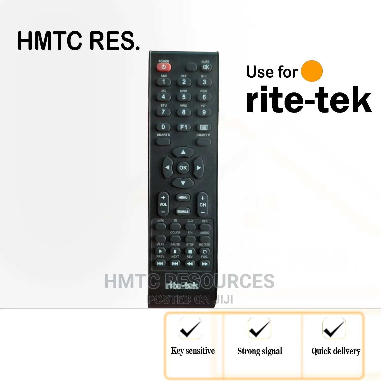 Refurbushed Rite-Tek Led/HDTV Television Remote Control