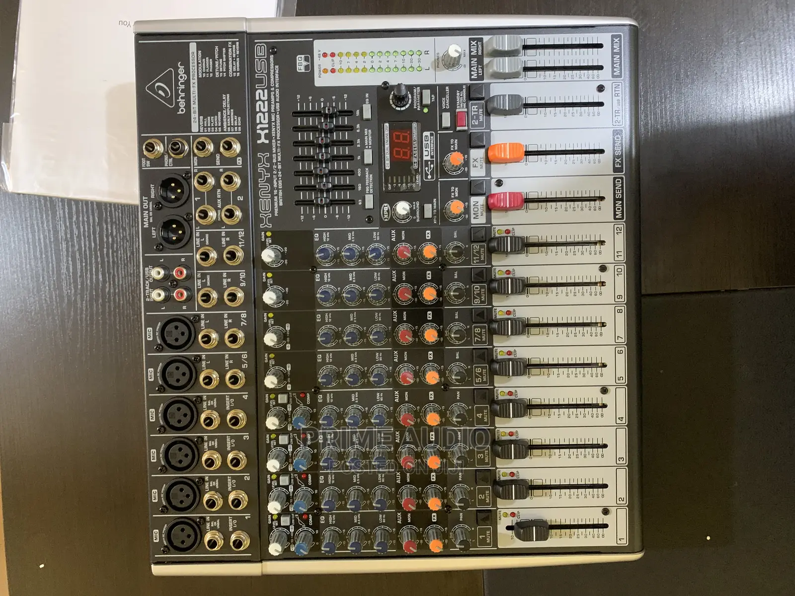 Behringer 12 Channel Mixer XENYX X1222USB