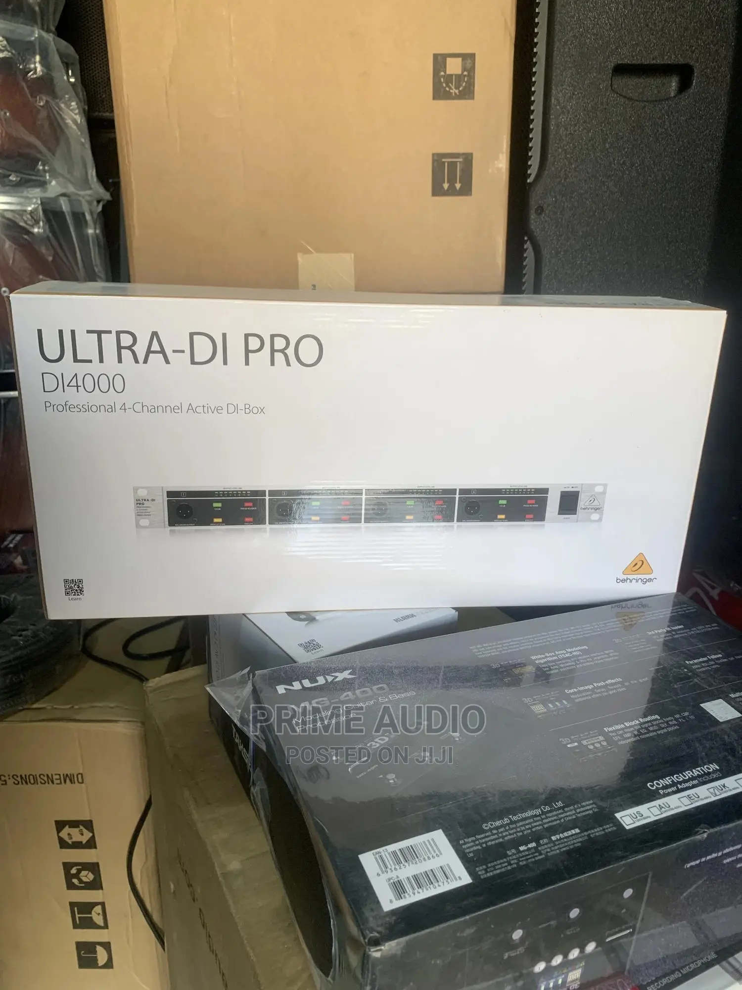 Behringer DI 4000 4 Channel Active DI Box Ultra DI Box