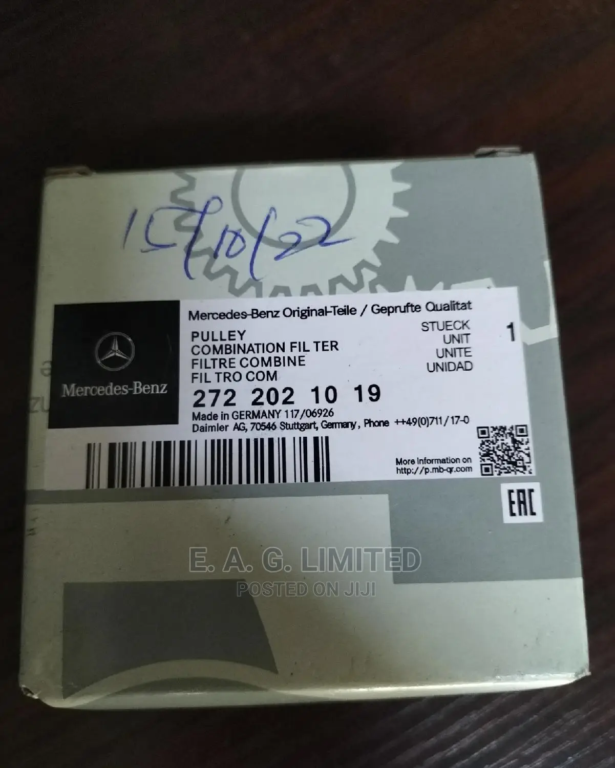 Sheave Pully - Mercedes-Benz