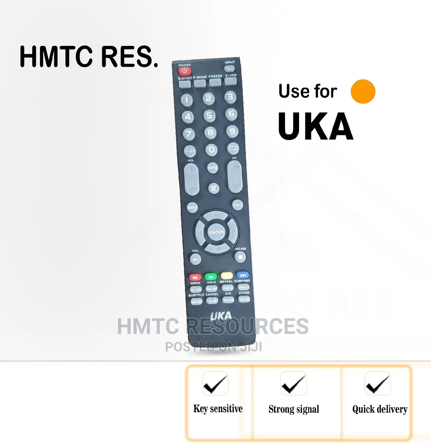 Uka Led/HDTV Television Remote Control