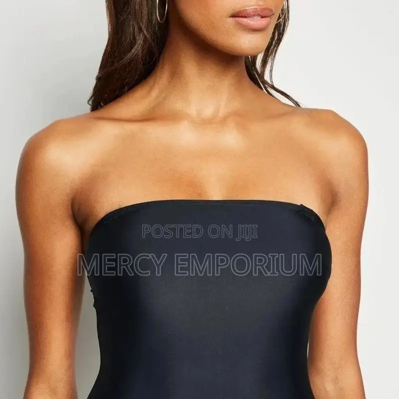 Luxury Black Swimsuit, Swimwear, One Piece Set