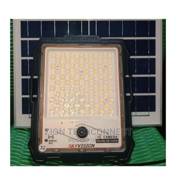 Solar Light With Camera And Panel