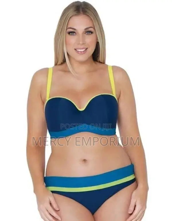 Curvy Kate Bikini Set. Blue Sexy Bikini