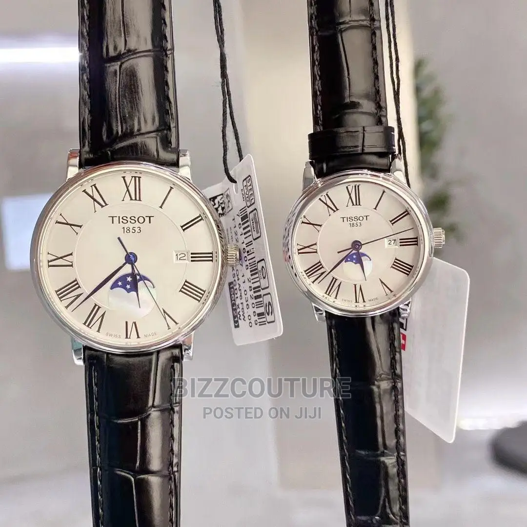 Original TISSOT Leather Strap Watch Available in Store