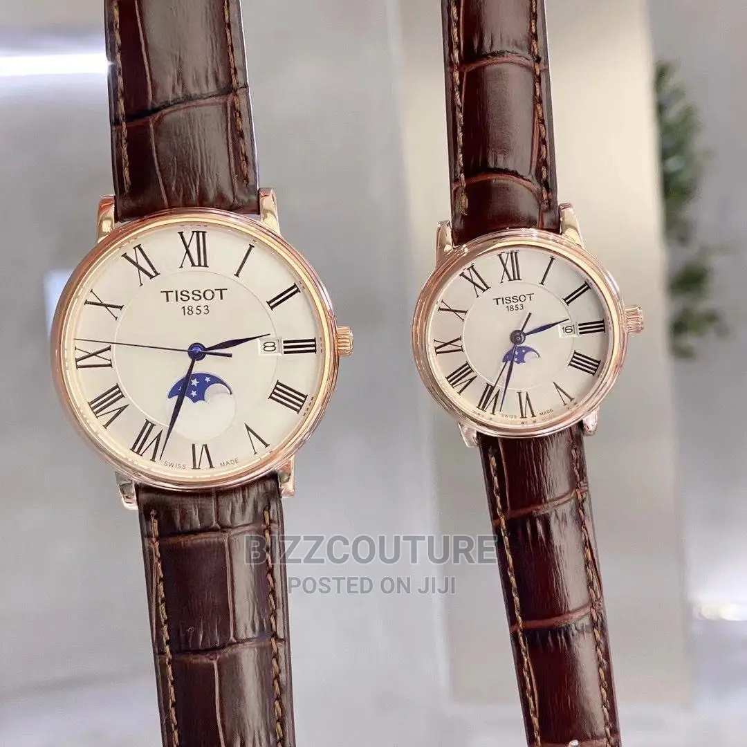 Original TISSOT Leather Strap Watch Available in Store