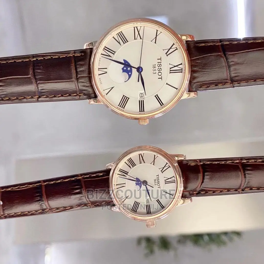 Original TISSOT Leather Strap Watch Available in Store