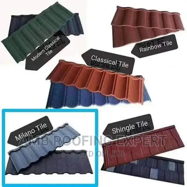 50 Years Guarantee Stone Coated Roofingtiles