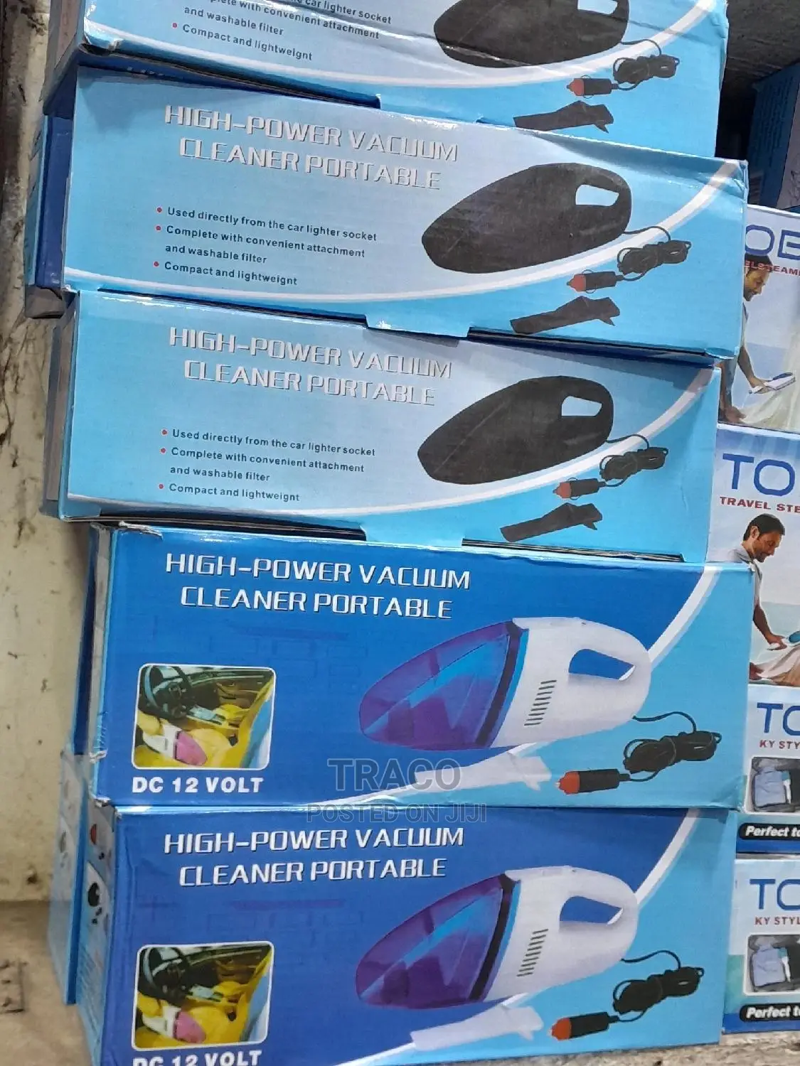 Portable High Power Vacuum Cleaner-12volt