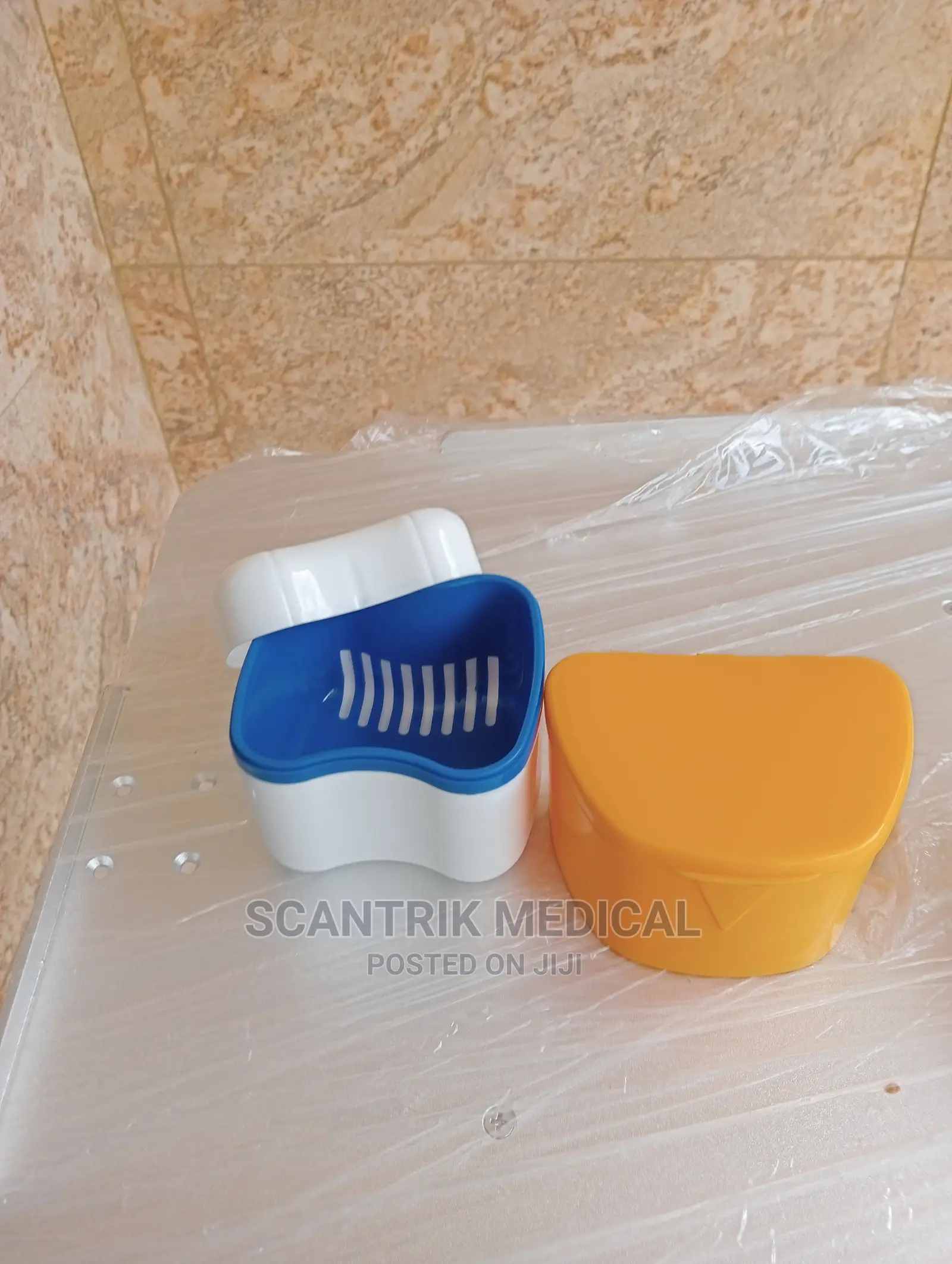 Medical Dental Retainer Teeth Storage Box False