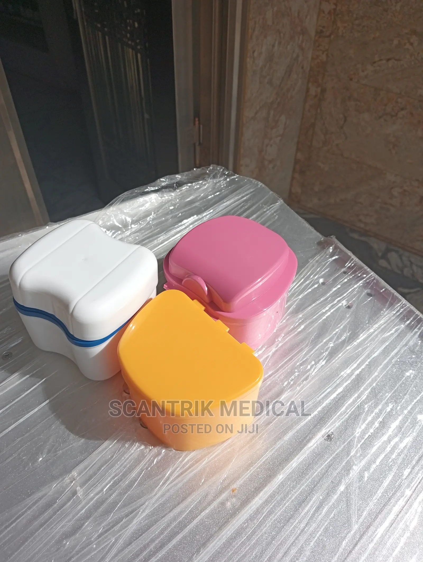 Dental Box Denture Teeth Storage Case Mouth Guard Container