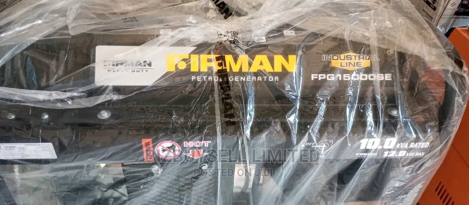 10kva-12kva Firman Petrol Generator Set.