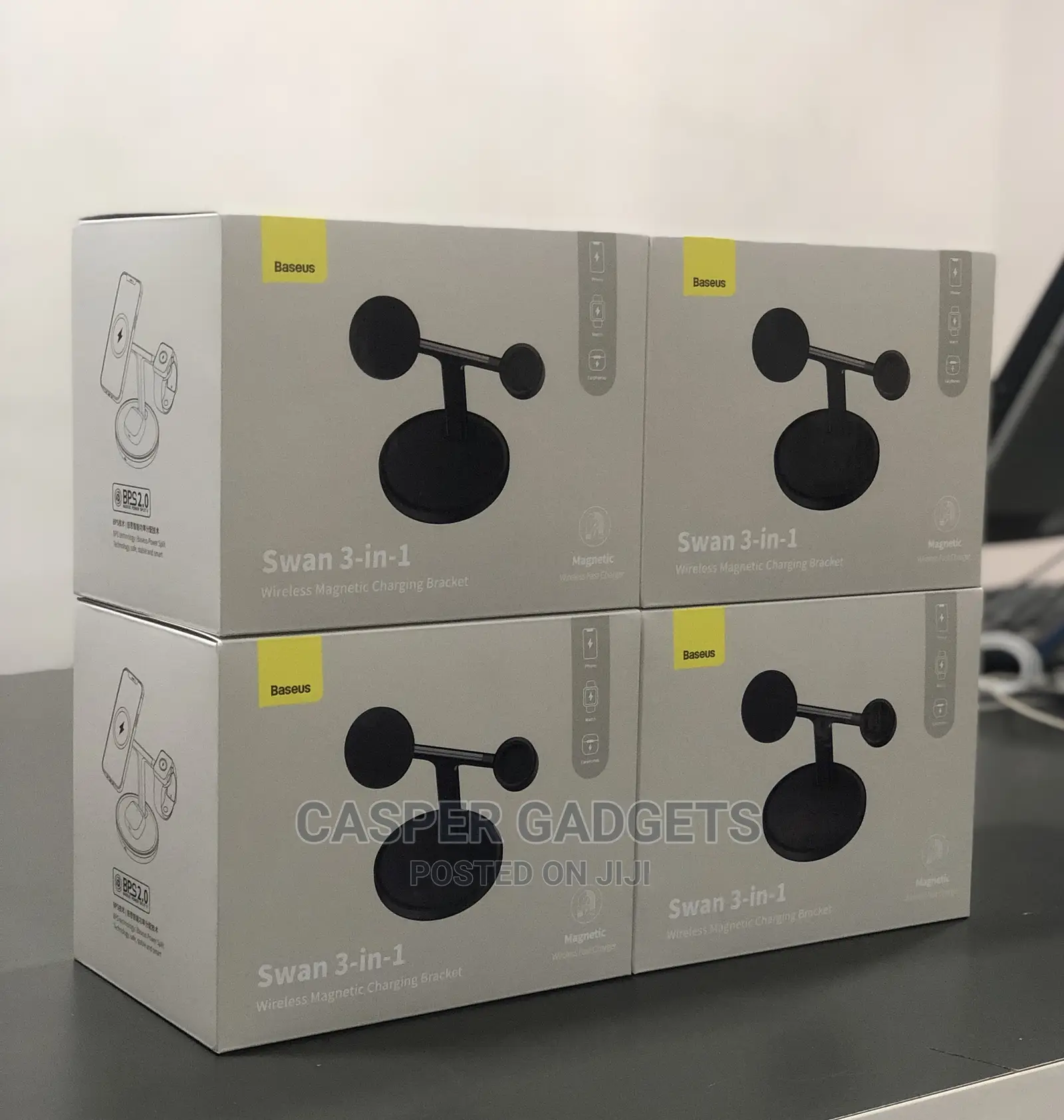 Baseus Swan 3-in-1 Wireless Magnetic Charging Stand