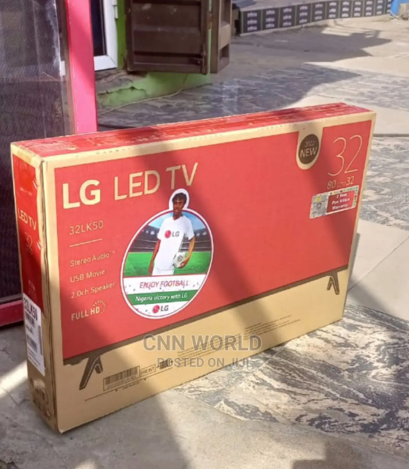 New LG 32"Inches Led TV Energy Saving Picture Quality 2years
