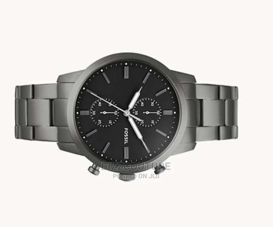 Original FOSSIL Black Stainless Steel Available in Store
