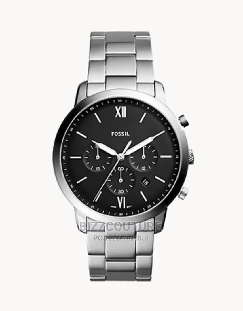 Original FOSSIL Silver Steel Watch Available in Store