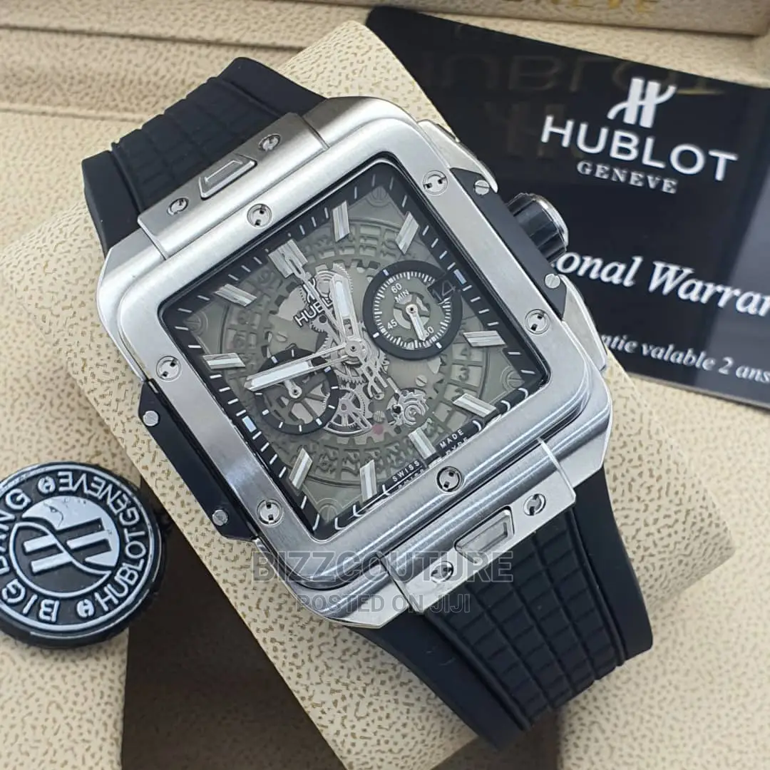 Original HUBLOT Rubber Strap Watch Available in Store
