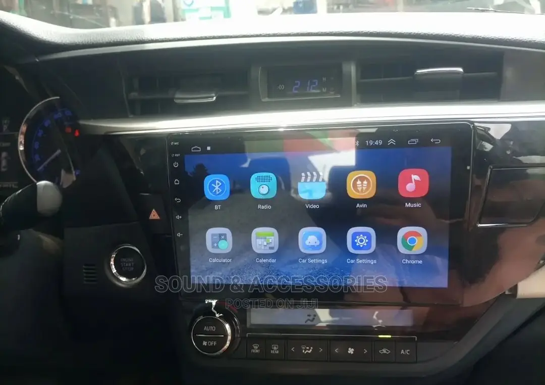 Toyota Corolla 13-16 Android GPS Nav Player + Reverse Camera