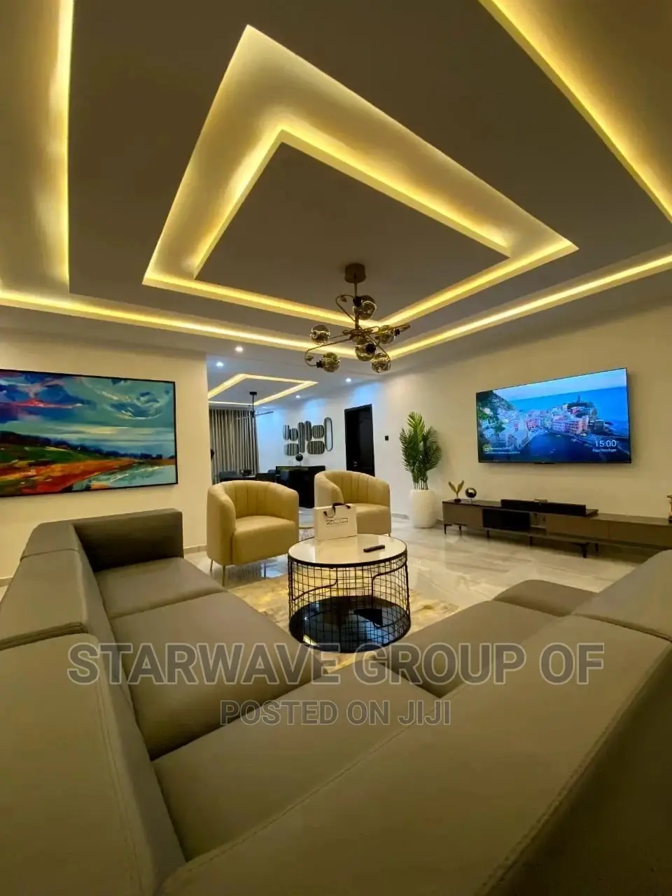 3 Bedrooms Shortlet Apartment in Ikate Lekki