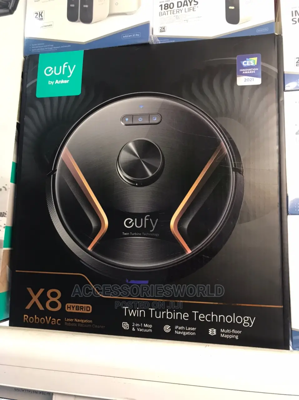 Anker Eufy Robovac X8 Hybrid 2-in-1 Vacuum Cleaner