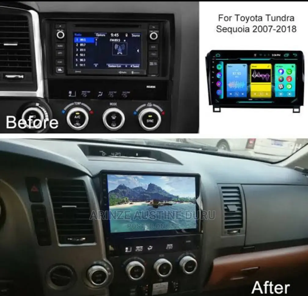 Android 10.0 for Toyota Tundra 2007-2013 -Sequoia 2008-2018