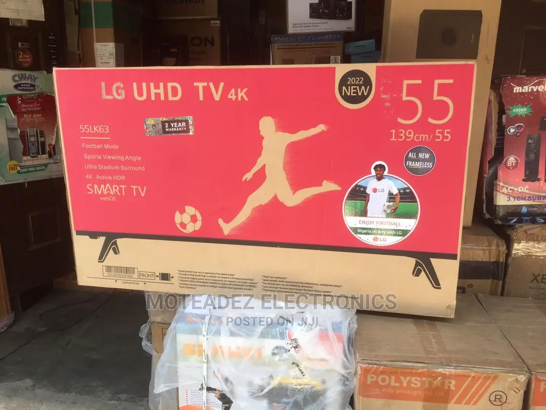 Lg 55'' Smart Uhd Frameless Led Tv (55uq70) 2yrs Warranty