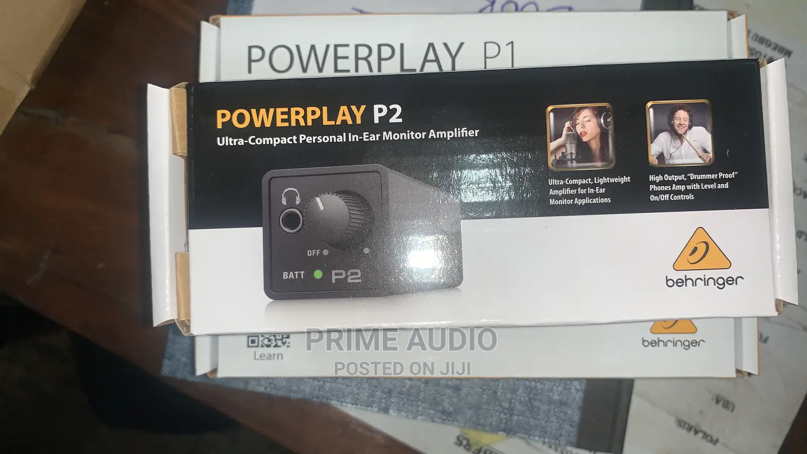 Behringer Powerplay P2 Personal in-Ear Monitor Amplifier
