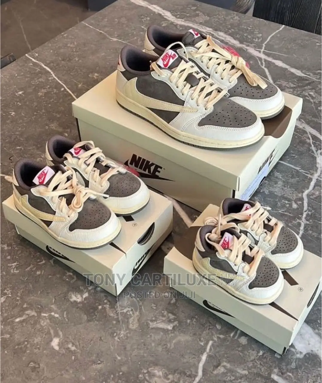 Travis Scott X Nike Air Jordan 1 Low* *”Reverse Mocha