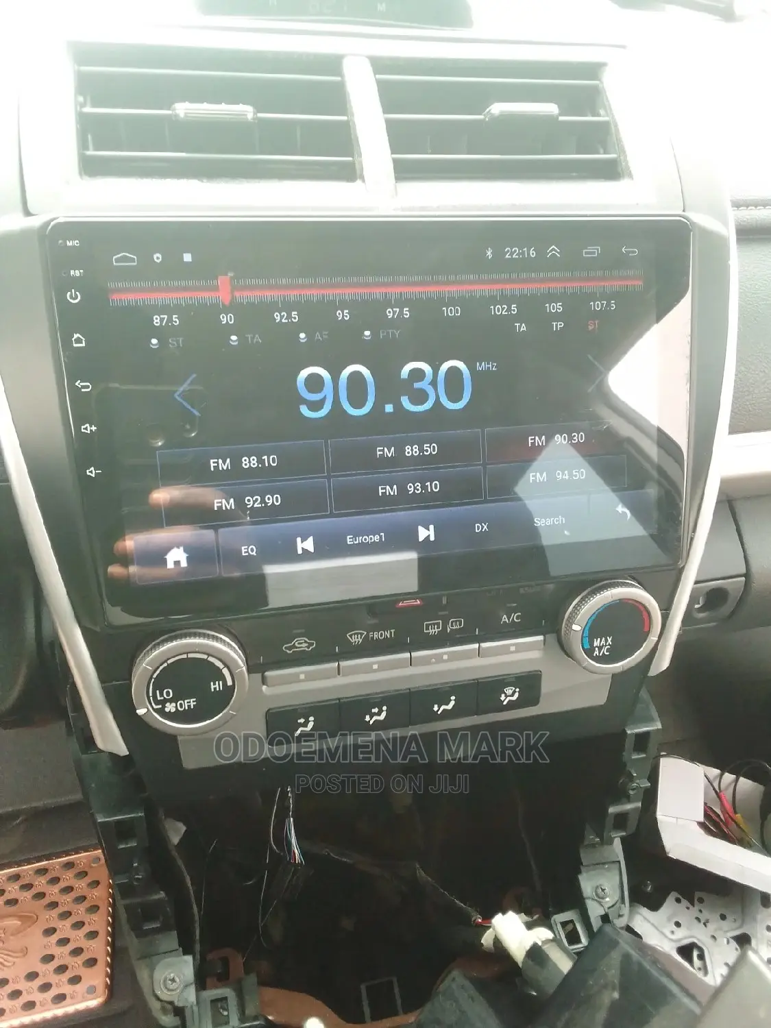 Toyota Camry 0/12/14 Android DVD Navigation System Camera