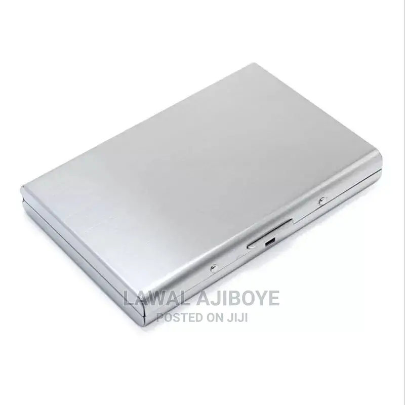 Stainless Steel Credit Card Holder Men Slim Anti Protection