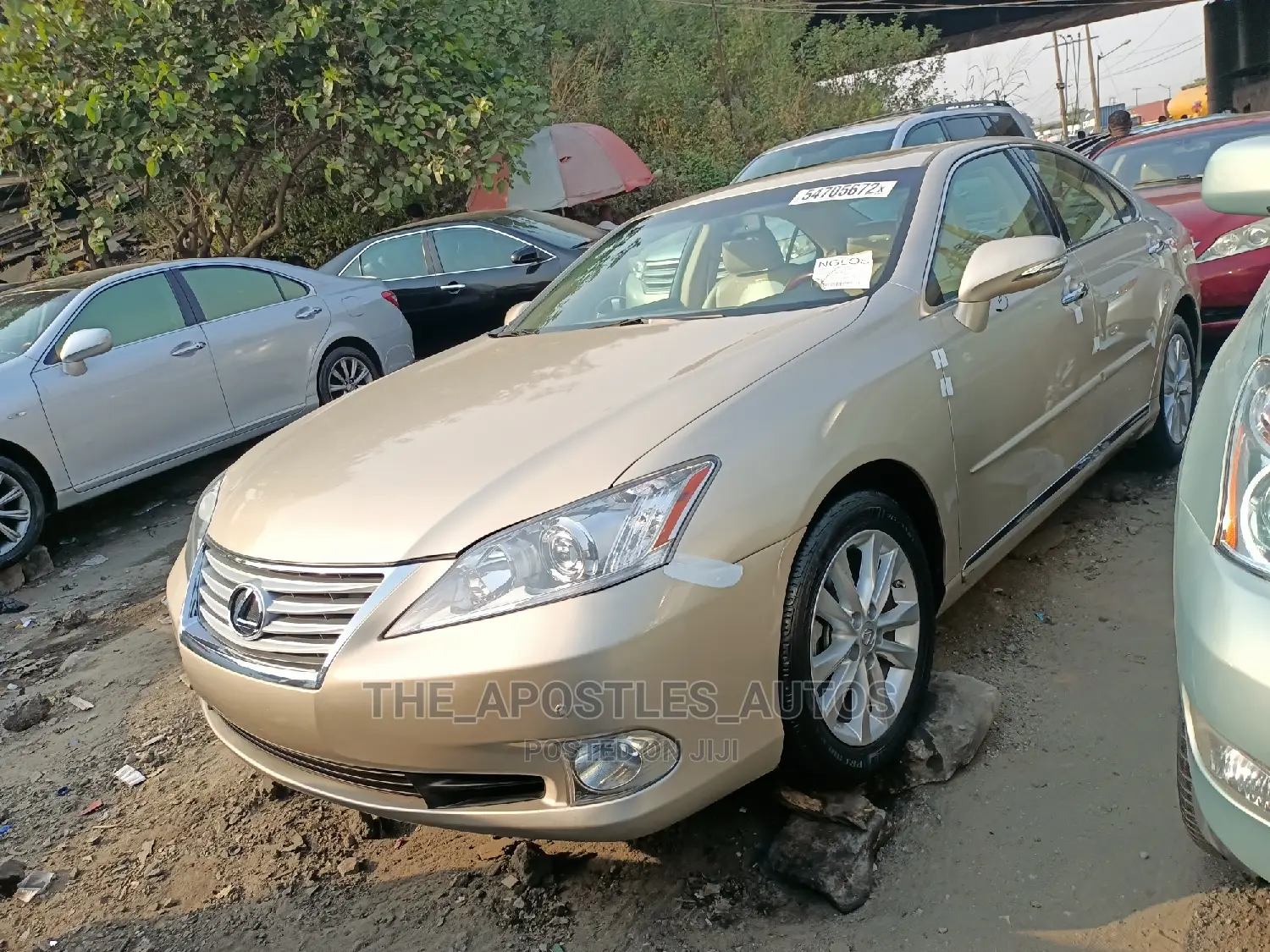 Lexus ES 350 2012 Gold