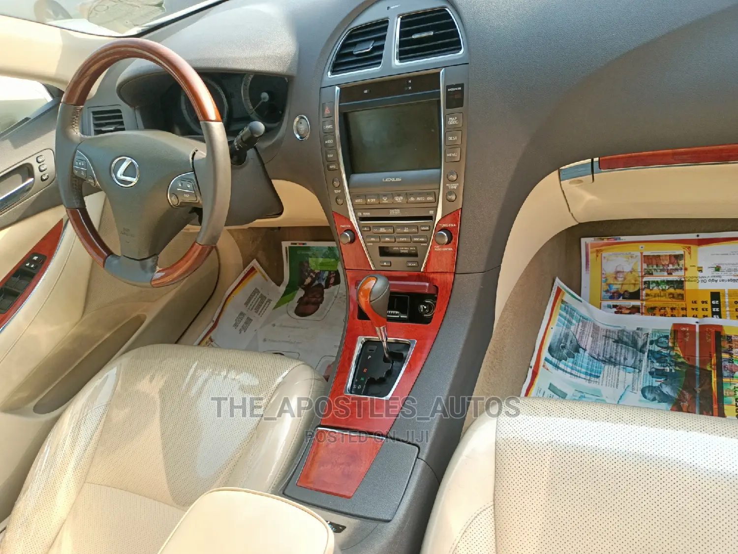 Lexus ES 350 2012 Gold