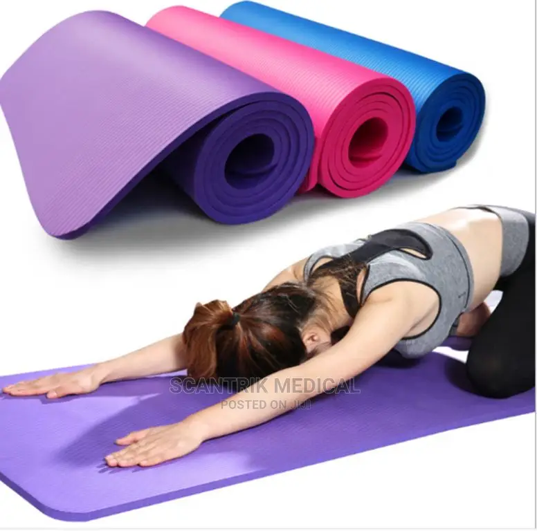 Thick Yoga / Exercise Mat - Blue