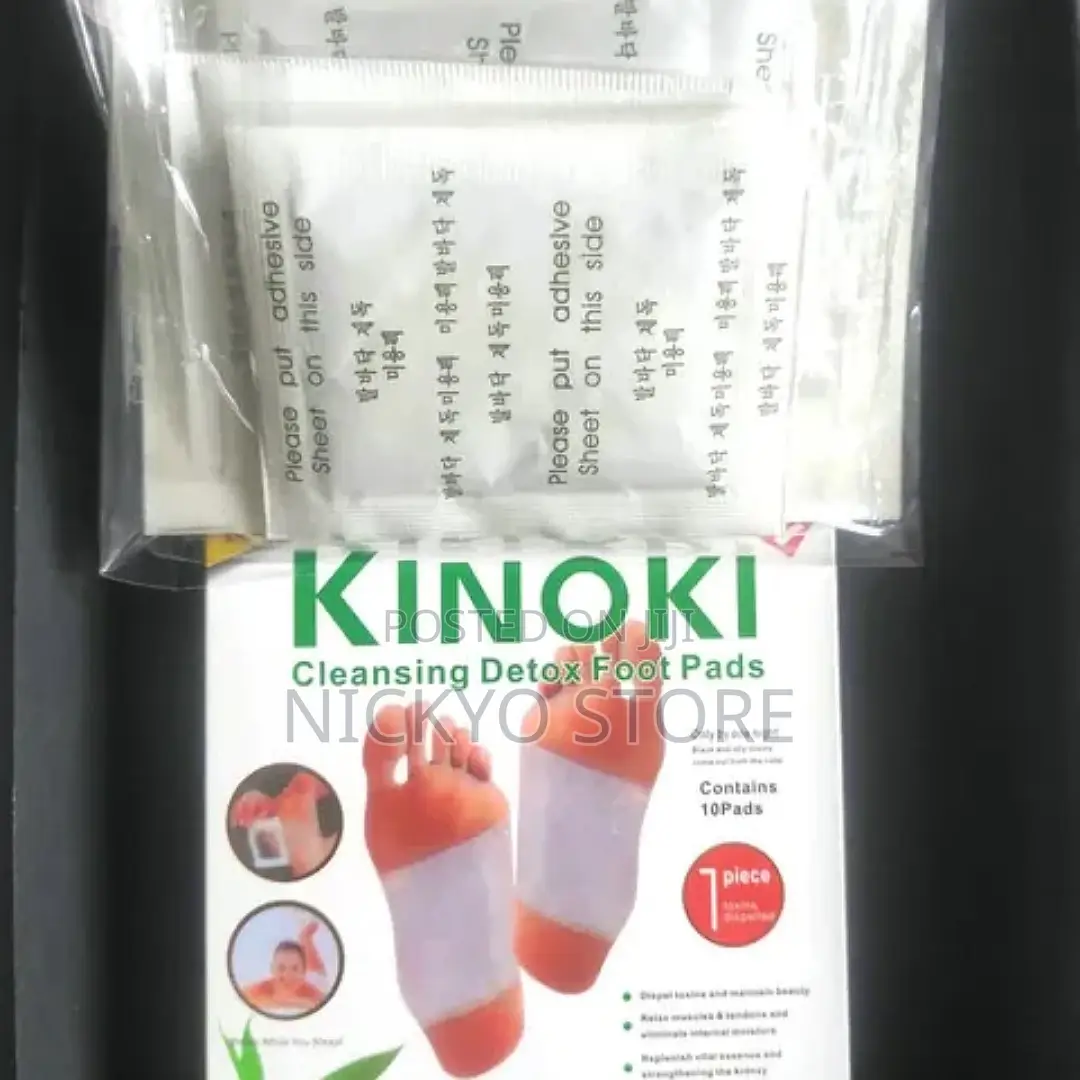 10pcs Kinoki Detox Foot Patches Detoxify Toxins Foot Pads