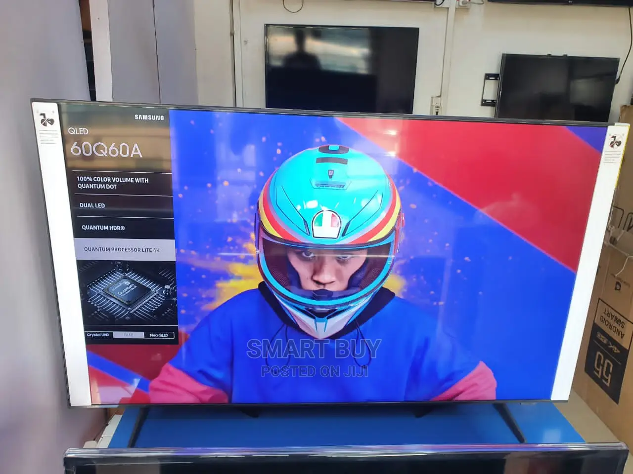 Samsung - 60" Class Q60A Series QLED UHD Smart Tizen TV