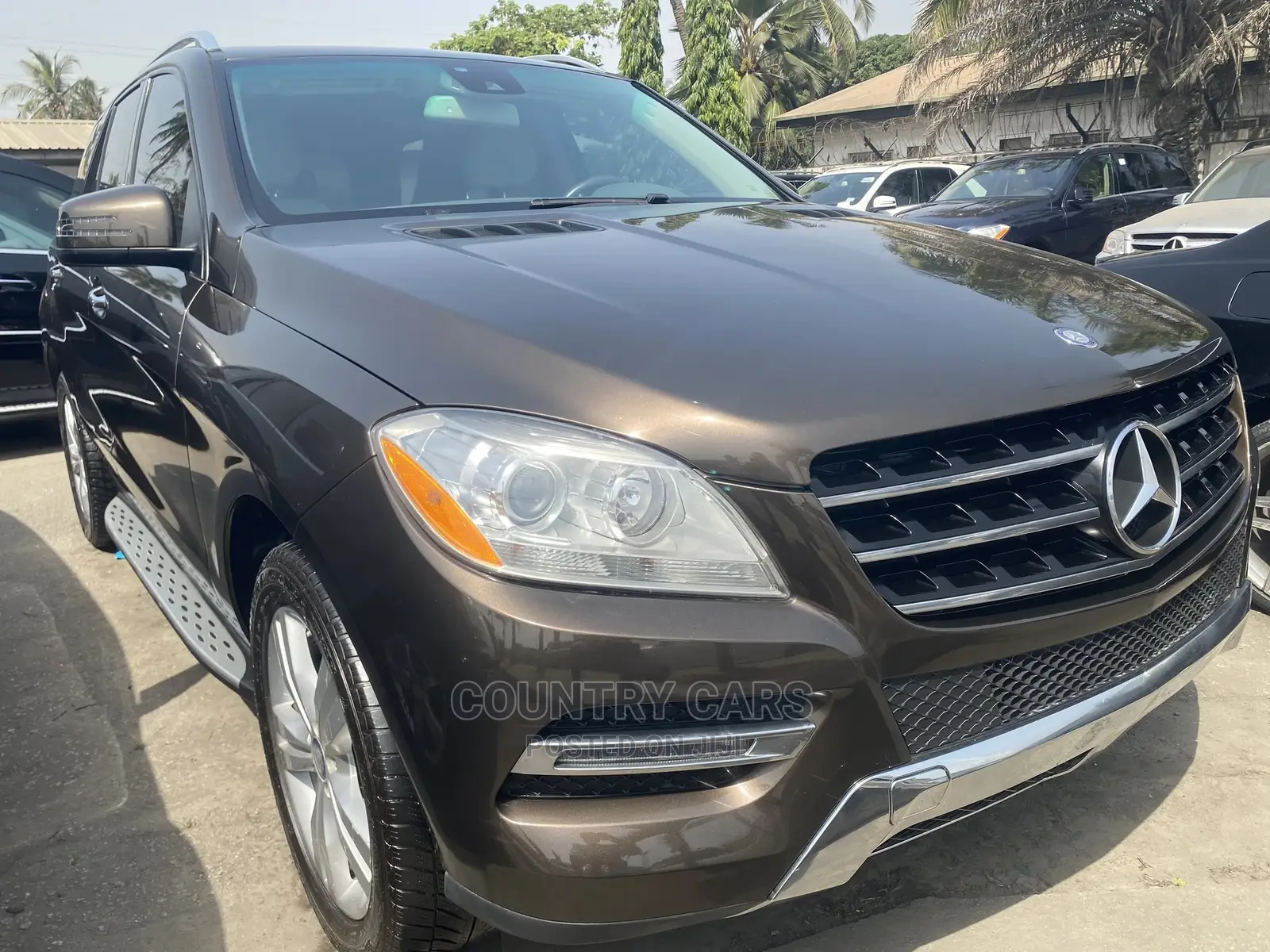 Mercedes-Benz M Class ML 350 4Matic 2013 Brown