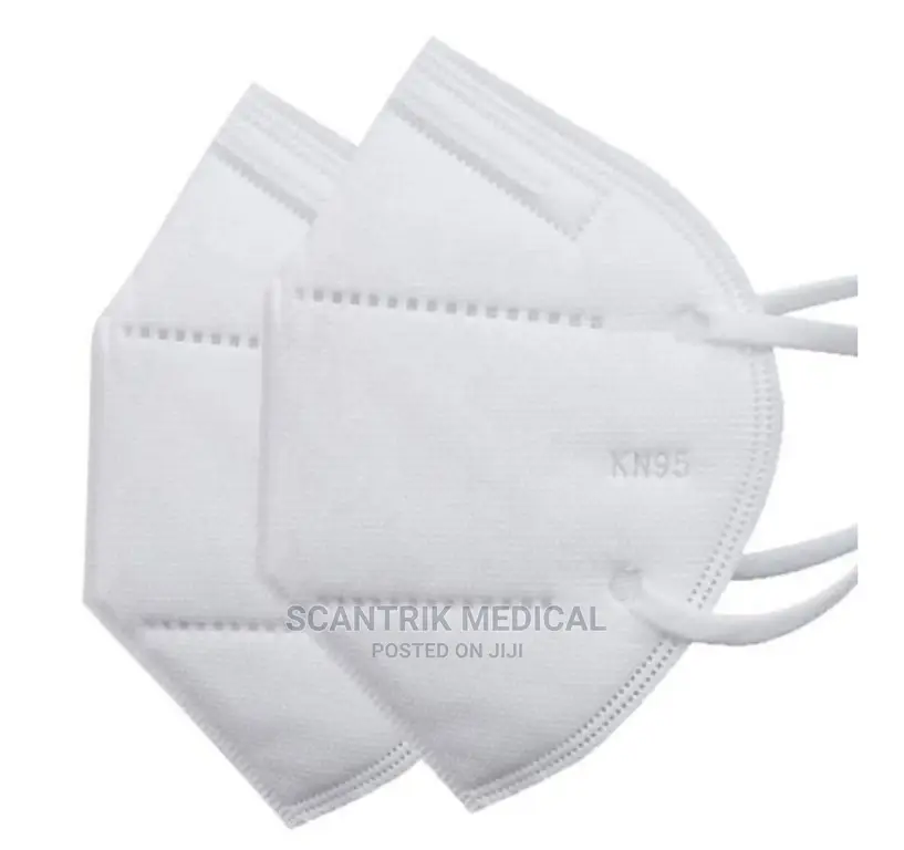 White KN95 Respirator Mask
