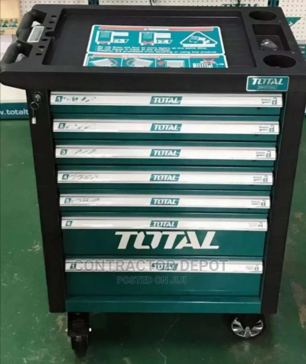 Total 162 Pcs Tool Chest Set (Thptcs71621)