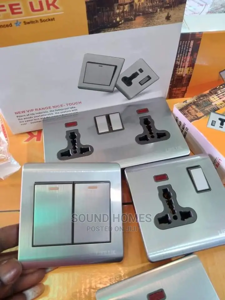 Stainless Steel Switches And Sockets