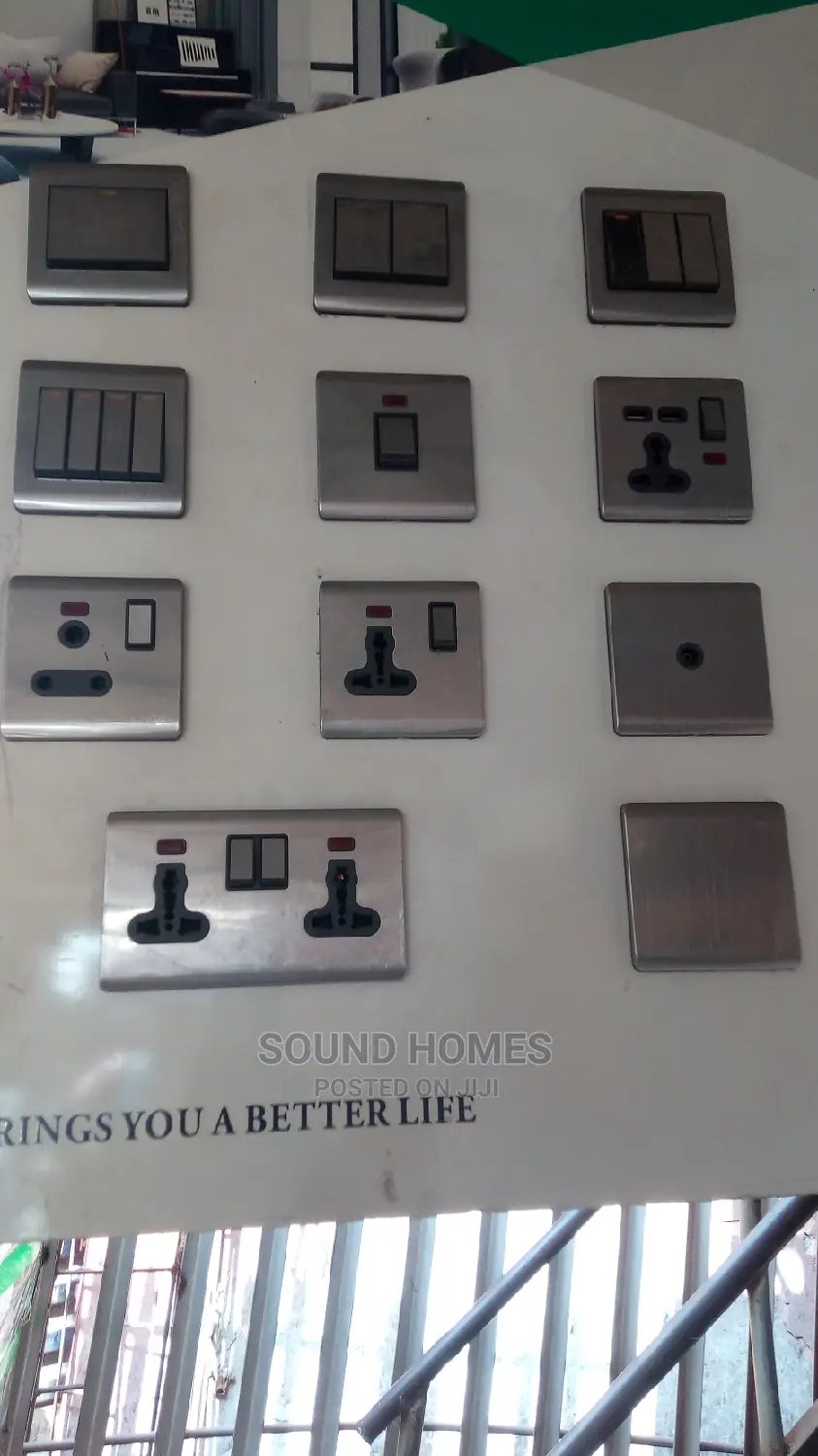 Stainless Steel Switches And Sockets