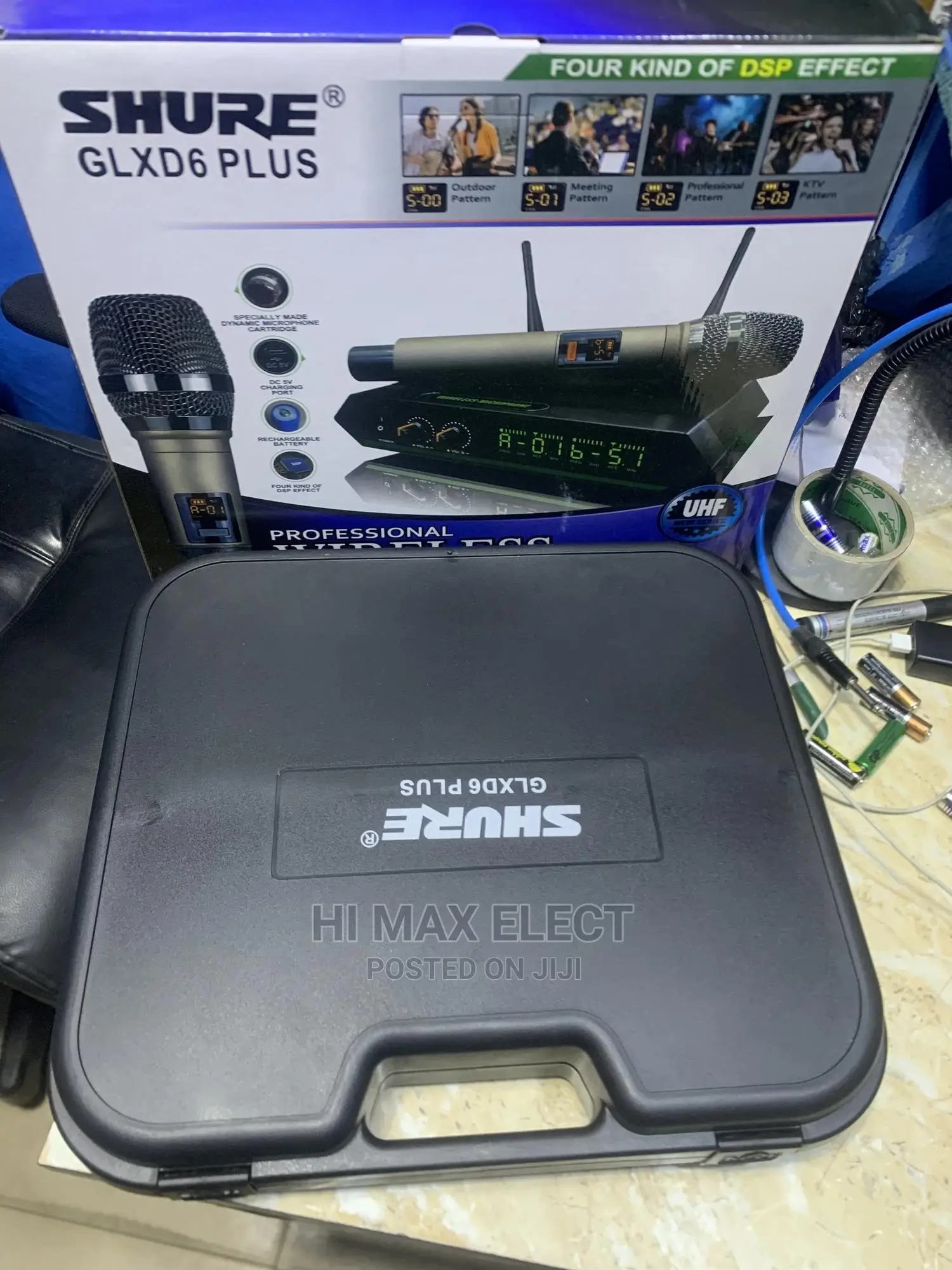 Shure Glxd 6plus Rechargeable Wireless Microphone