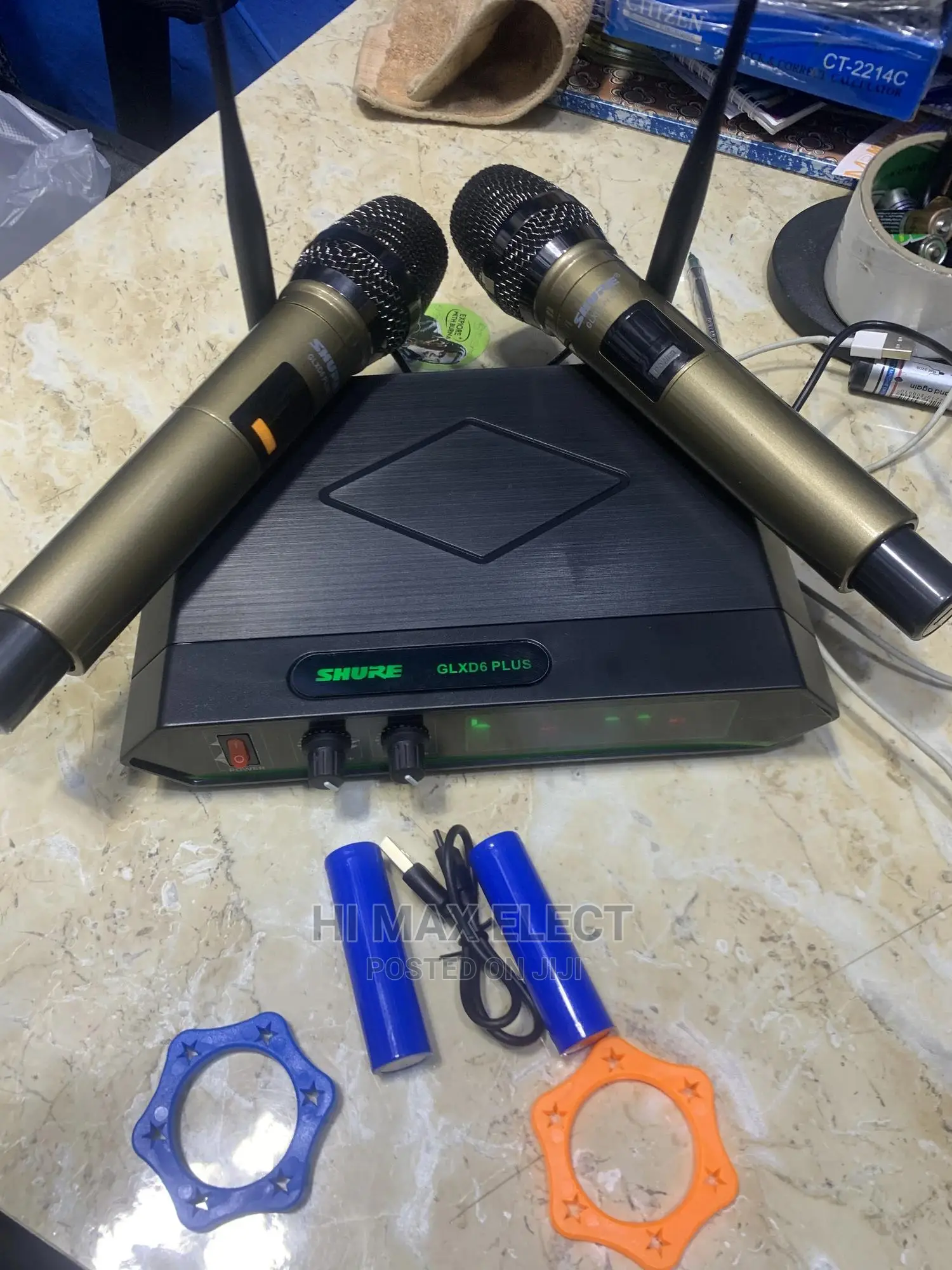 Shure Glxd 6plus Rechargeable Wireless Microphone